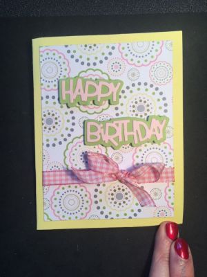 Happy Birthday card
