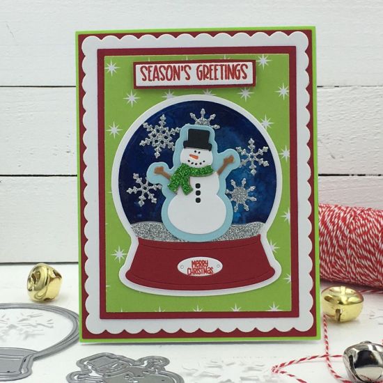 Seasons Greetings Snowglobe
