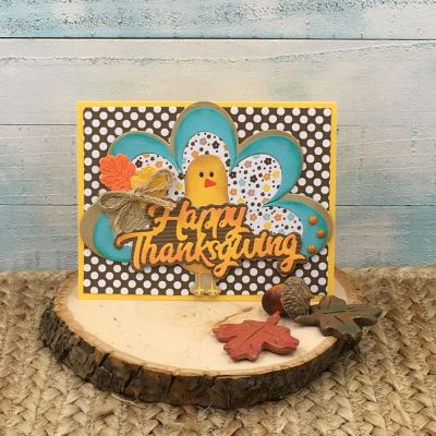 Happy Thanksgiving Turkey 
Turkey Fold-it, Happy Thanksgiving 2018, Leaf Dies, TSOL papers
