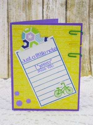 Just a little note
File Tabs Die
list2write 
bicycle2stamp stamp/die set
TSOL papers and ink

