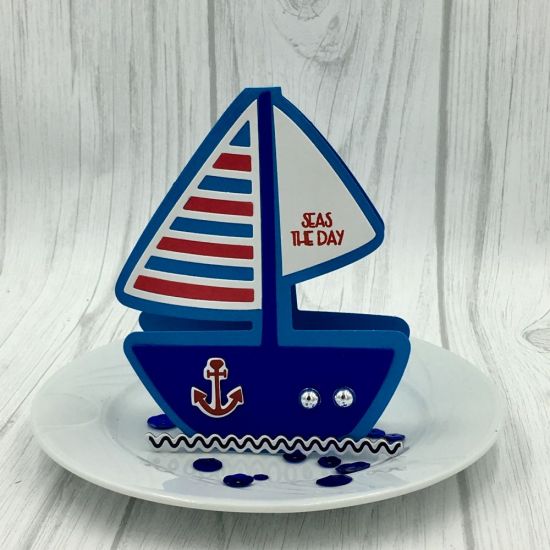Seas the Day Sailboat Fold-it
