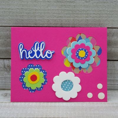 Hello
Flowers That Wow dies, Notebook Edge and Hello Dies, TSOL papers
