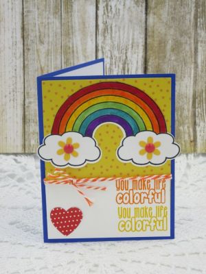 You Make Life Colorful
TSOL Mini Flower Dies
TSOL Heart Die
TSOL markers
TSOL papers and inks

