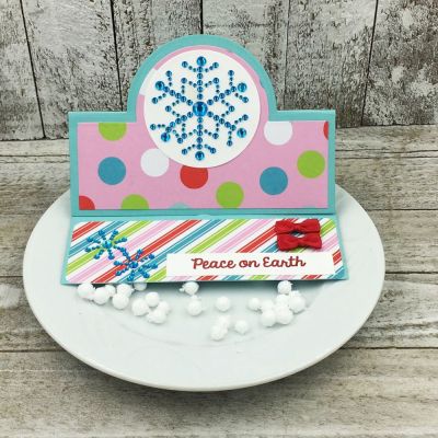 Peace on Earth
September Kit Club- Jingle Jangle, Sizzix Stand-Up Circle Die Set
