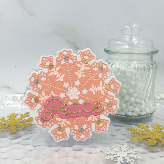 Peace Snowflake Fold-it
