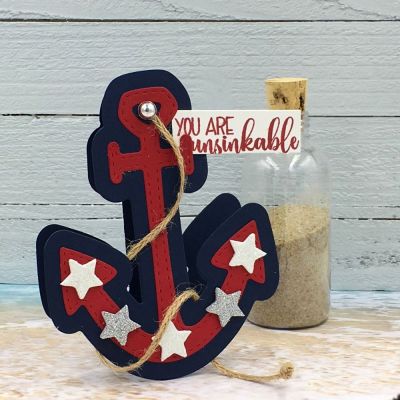 Anchor Fold-it
Anchor Fold-it, sailboat2stamp, Star Dies, TSOL papers, ink and twine 
