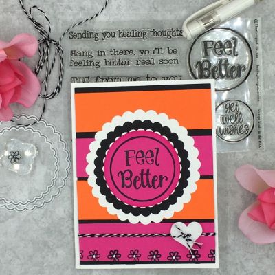 Feel Better
healingthoughts2stamp, Scalloped Circle Dies, Circle Dies, TSOL cardstock and ink

