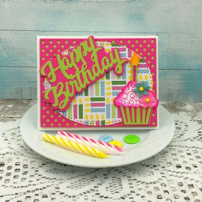 Happy Birthday
Happy Birthday 2018 Die Set, Dotted Background Die Set, Sizzix Dotted Oval Dies, TSOL Mini Flower Dies, Sizzix Triplits Cupcakes, stamps4cupcaketriplit, TSOL papers, ink and felt
