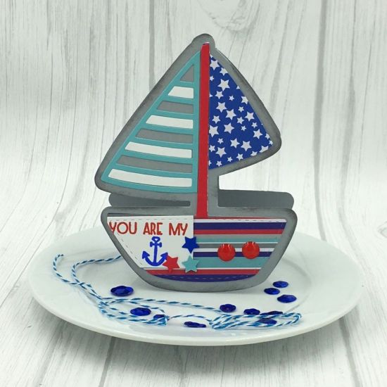 You are my Anchor Sailboat Fold-it
