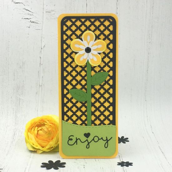 Rounded Slimline Card Die Set
