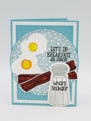 Let’s Do Breakfast (OR LUNCH) 
TSOL Stitched Rectangle Dies
saltshaker2stamp w/dies
TSOL papers and ink
Keywords: CirclesDies