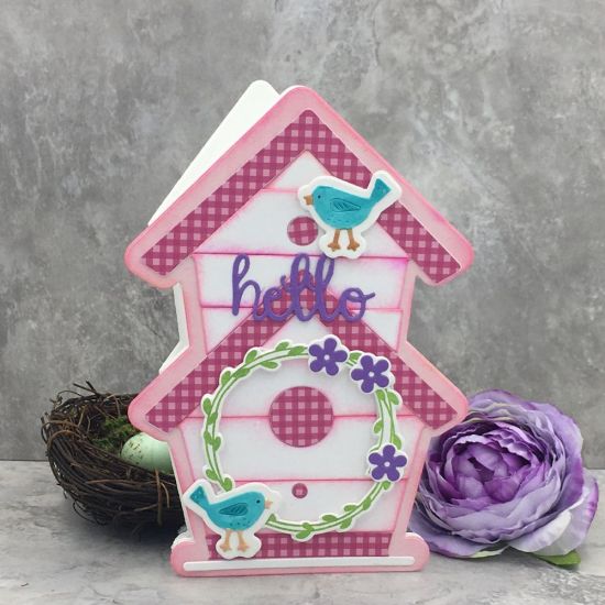 5x7 Birdhouse Fold-it
