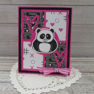 Happy Valentine’s Day
Pandapudgie11
Grid 3 Circle Dies
December 2017 Card Kit (heart die)
TSOL papers, ink and ribbon
Keywords: GridDies