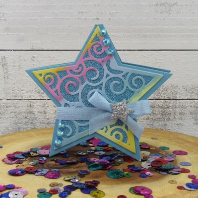 Star
Star Fold-it, Star Die, TSOL papers & ribbon
