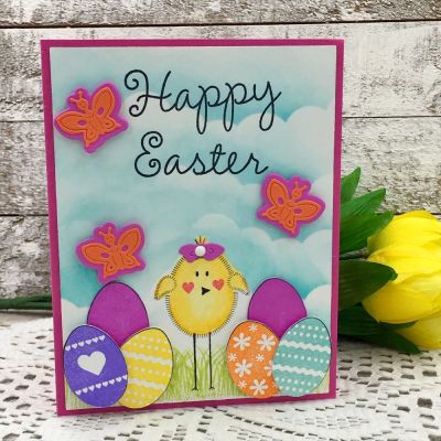 Happy Easter
eggs4easter, butterfly dies, TSOL papers and inks
