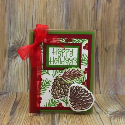 Happy Holidays
pinecones2stamp, TSOL papers ink and ribbon
