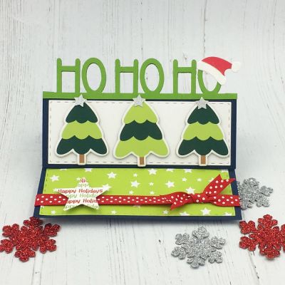 Ho Ho Ho
Christmas Word Stand-Up Extras, Word Stand-Up Card Die, Hats4critters, Joyful Collection Card Kit, TSOL papers and ink 
