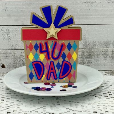 A Gift for Dad
(Upper) Alphabet Die, Gift Fold-it, TSOL papers
