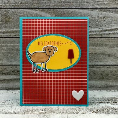 # ILICKED THIS 
hashtags2stamp, kids2love, Stitched Oval Dies & TSOL papers and inks
