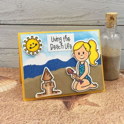 Living the Beach Life
StephieDoll2, TSOL papers and inks
