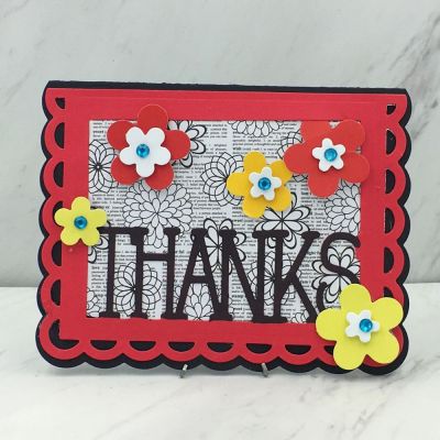 Thanks
Small Scallop A2 Card

