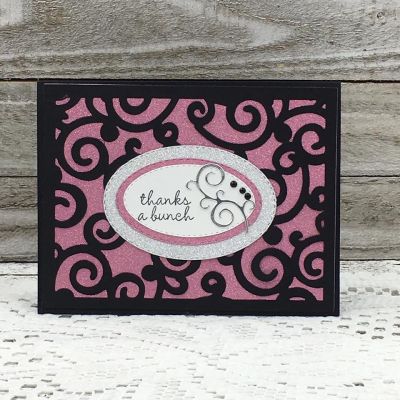 Thanks a Bunch
Swirl A2 Card Base Die Set
