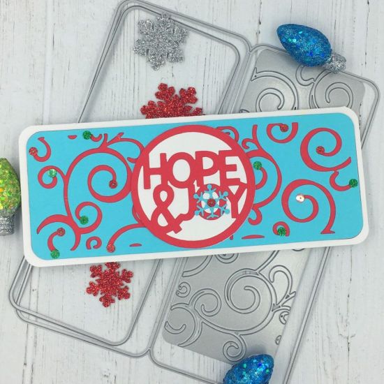 Rounded Slimline Card Die Set
