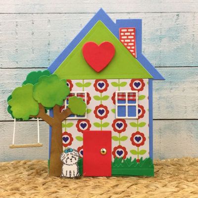 House Fold-its
Sizzix House Fold-its, TSOL Border Dies, birdcage2stamp, heart die, postage2stamp (Cookie), TSOL papers and ink
