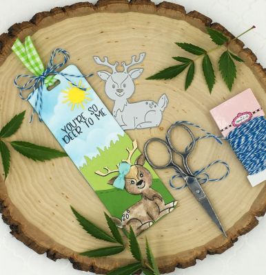 Reindeer Bookmark
Morereindeer2stamp, Bookmark Die, Border Dies, TSOL papers, ink, twine and ribbon
Keywords: BookmarkDies