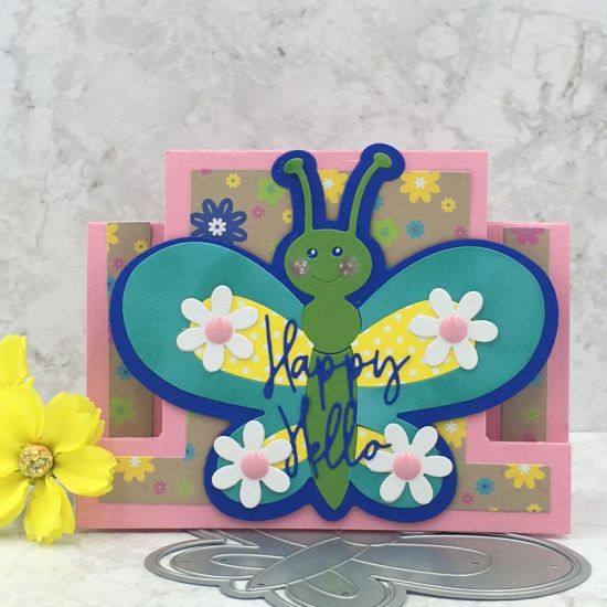 Hello Butterfly Fold-it
