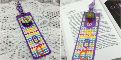 Love to Read Bookmark
Quirky Alphabet upper and lowercase dies, heart die, “to” die, TSOL papers
