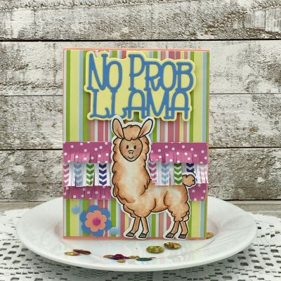 No Prob llama Fringe Card 
llama2stamp
