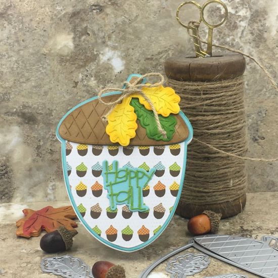 Happy Fall Acorn Fold-it

