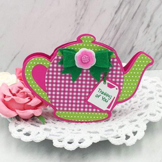 Thinking Of You Teapot Fold-It
