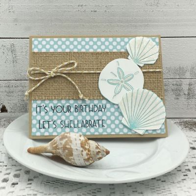 Let’s Shellabrate
Shells2stamp, TSOL papers and inks
