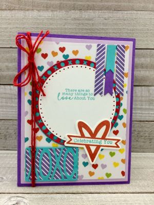Celebrating You
Love You Circle Die
Sizzix Dotted Circle  Dies


