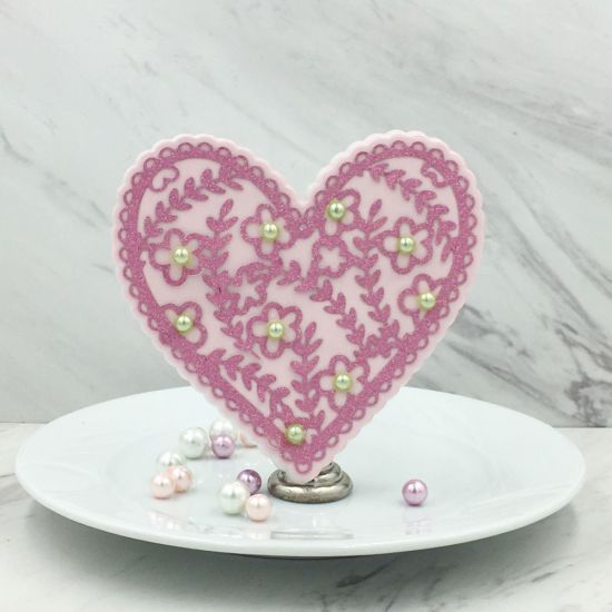 Scallop Heart Fold-it
