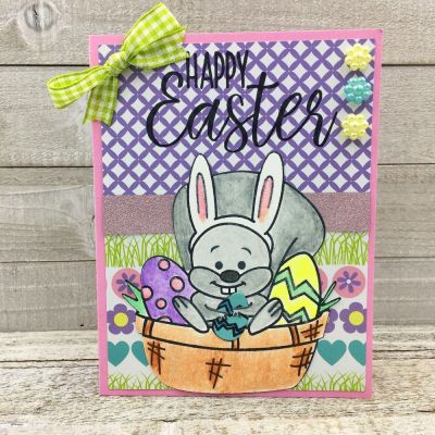 Happy Easter
Squirrel4Easter w/ Dies, TSOL papers, washi tape, ribbon and embellishments
