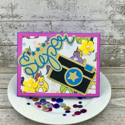 Super
Super Statement  Set, camera2stamp, TSOL papers and embellishments 
