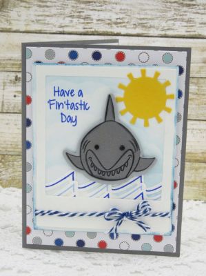 Have a Fin'tastic Day
TSOL Photo Frame Die
Sizzix Triplits Hello Sunshine
TSOL papers and ink
