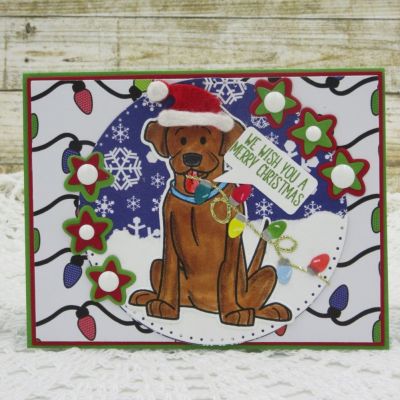 Christmastree2stamp Stamp/Die Set (lights,stars)
Friends4Cookie Stamp/Die Set
Hats for Critters Dies
Sizzix Circles, Dotted Framelits Die Set
Sizzix Bird and Tree Stamp/Die Set(speech bubble die)
TSOL papers, inks and felt
