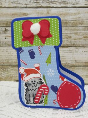 Stocking Fold-its
Sizzix Stocking Set
hats4critters stamp/die set
TSOL papers and inks
