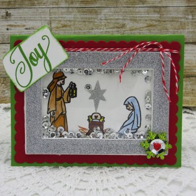 Joy Shaker
Scalloped Rectangles
Rectangle Dies
TSOL papers and ink
