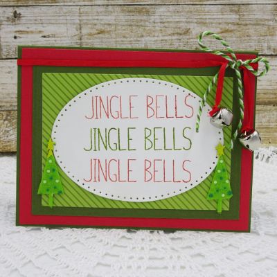 Jingle Bells
September 2017 Card Kit- Hope & Joy Collection
Sizzix Dotted Ovals
