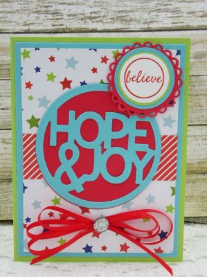 Hope & Joy
September 2017 Card Kit- Hope & Joy Collection
Sizzix Circles, Scalloped Framelits Die Set
