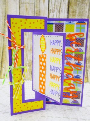 Happy Birthday Flip-it
Birthday Word Stamps & Dies
Sizzix Rectangle/Gift Card Flip-its Card Set
Candles4Birthday stamp/die set
Sizzix Dotted Rectangles
TSOL papers and ink

