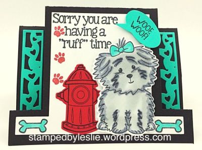 Ruff Times....
Sizzix/SB Kind Sentiments Step-Ups Card Set
House4Cookie Stamp & Die Set
Birthday4Cookie Stamp & Die Set
Treats4Cookie

