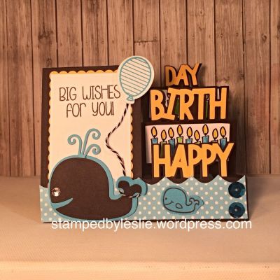 Big Wishes 
Sizzix/Stephanie Barnard Happy Birthday Step-Up, candles4birthday, balloons2cut
Inside card: Biow out the candles...
Thanks for looking!
