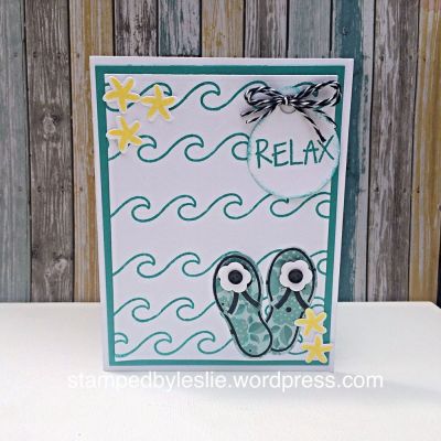 School's Out For Summer
Part 1
Front of card
Flipflops2stamp stamp set/dies
Large Rectangle dies
Sizzix tags with stamps
Thanks for looking:)
