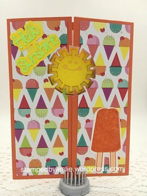 Hello Sunshine
Hello Sunshine Triplits Set
Sizzix/SB icecream & Popsicle stamp/die set
